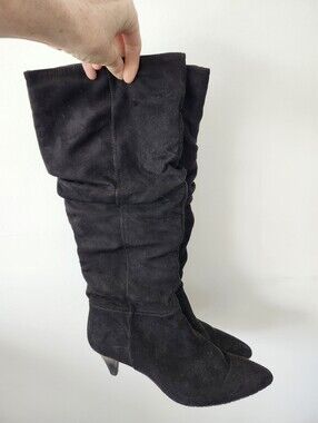 Kenneth Cole Reaction Kitten Heel Slouch Boots